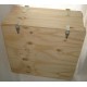 Caisse bois pour ventilateur d&#039;infiltrométrie Blower Door pour les ventilateur Retrotec.