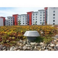Test d'étanchéité à l'air RE2020. Maisons individuelles groupées et bâtiments résidentiels collectifs.