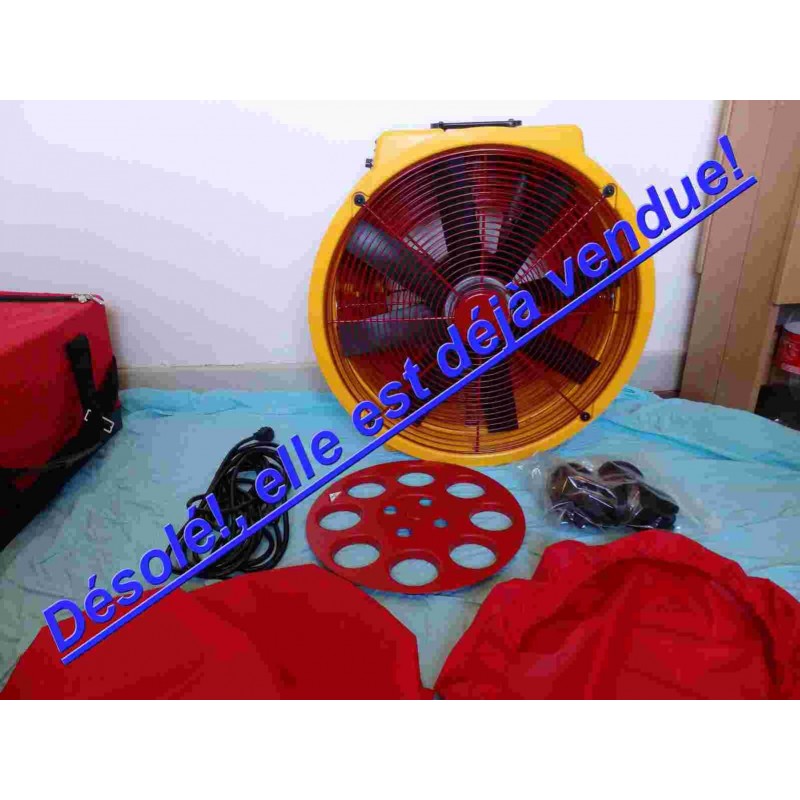 Vendu Ventilateur porte Blower Door Retrotec 1000 Occasion.