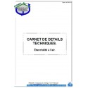 Carnet de détails techniques général bâtiment.